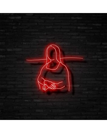 Mona Lisa Neon Sign