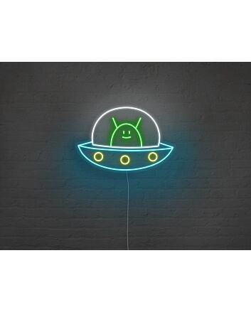 Alien Neon Sign