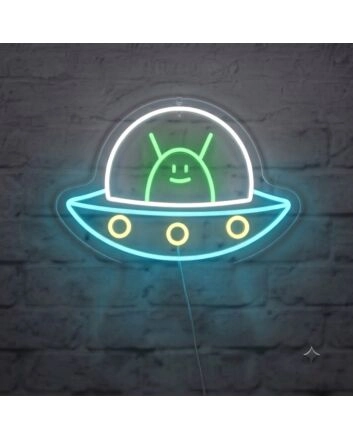 Alien Neon Sign