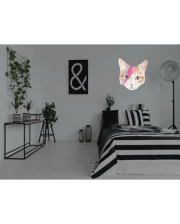 Ziggy Stardust Cat Neon Sign