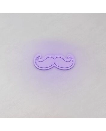 Moustache LED Sign