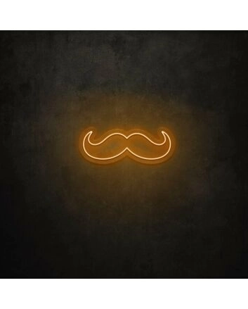 Moustache LED Sign