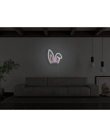 Bunny Ears Neon Sign