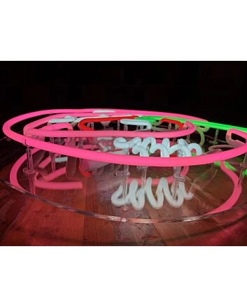 Cherry Lips Wall Mounted Neon Sign