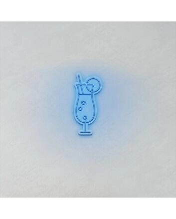 Cocktail Glass LED Sign