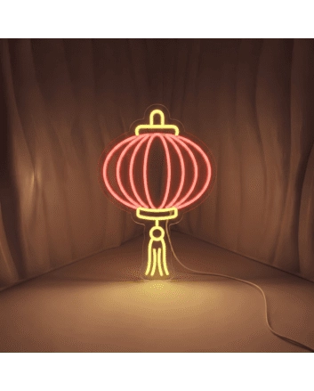 Chinese Lantern Neon Sign