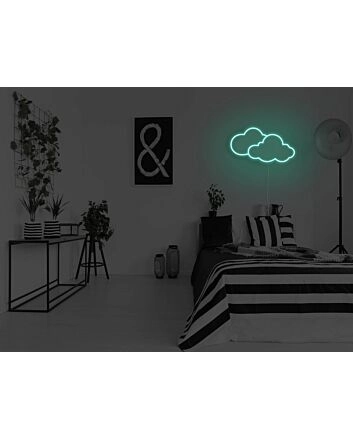Clouds Neon Sign