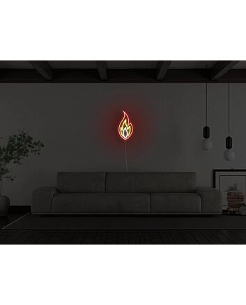 Flame Neon Sign