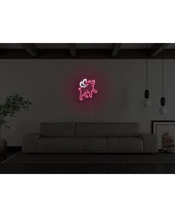 Flying Pig Neon Sign