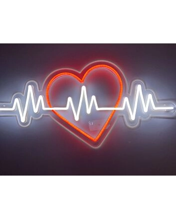 Heartbeat Neon Sign