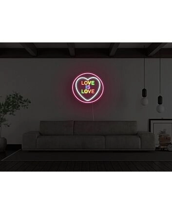Love Is Love Neon Sign