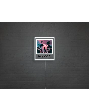 Personalized Retro Photo Neon Sign