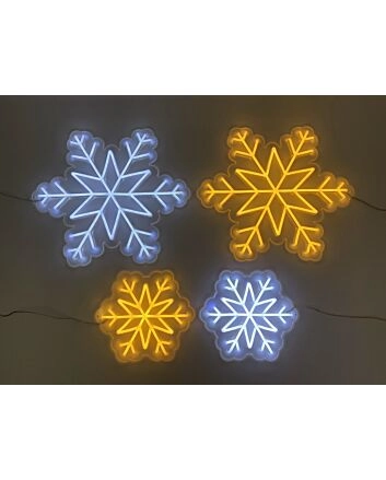Snowflake Neon Sign