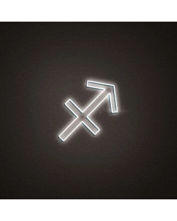 Sagittarius Zodiac Neon Sign