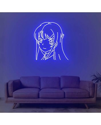 Mai Sakurajima Neon Sign