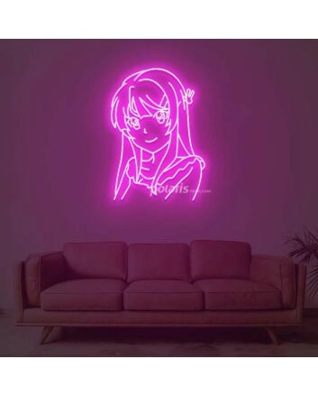 Mai Sakurajima 2 Neon Sign
