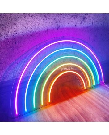 Rainbow Neon Sign