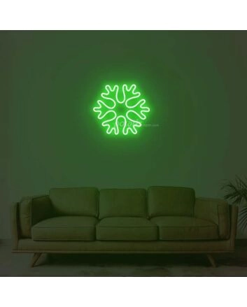 Snowflake 1 Neon Sign