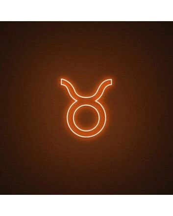 Taurus Zodiac Neon Sign