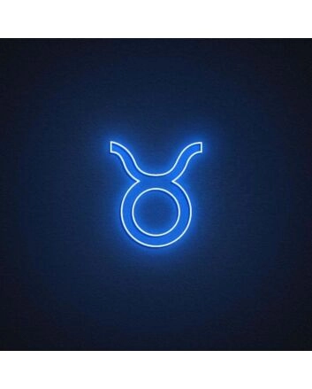 Taurus Zodiac Neon Sign