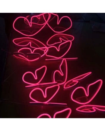 3D Butterfly Neon Sign