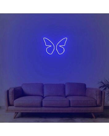 3D Butterfly Neon Sign