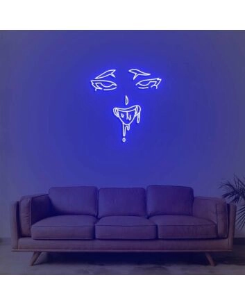 Face Neon Sign