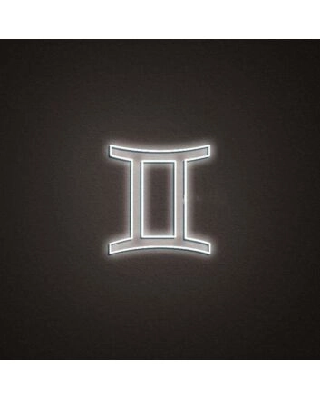 Gemini Zodiac Neon Sign
