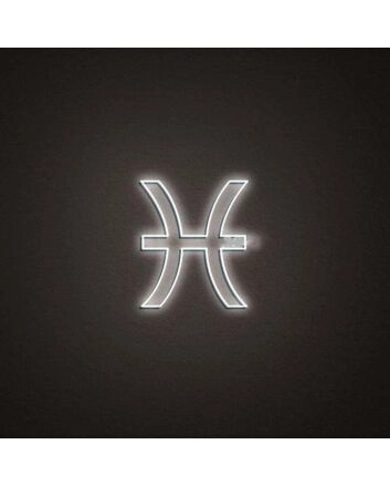 Pisces Zodiac Neon Sign