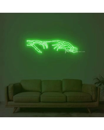 Til Death Hands Neon Sign