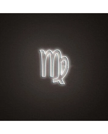 Virgo Zodiac Neon Sign