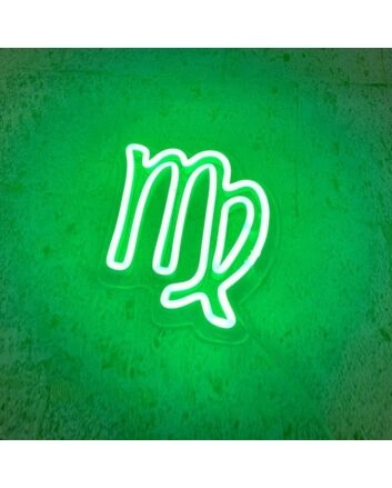 Virgo Zodiac Neon Sign