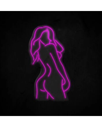 Female Pose Neon Sign