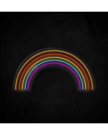 Rainbow Neon Sign