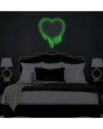 Melting Heart Neon Sign