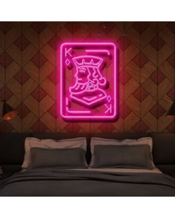 King Neon Sign
