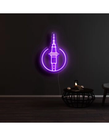 Auckland City Icon Neon Sign