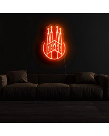 Barcelona City Icon Neon Sign