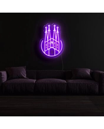 Barcelona City Icon Neon Sign