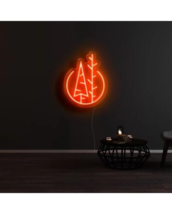 Calgary Canada City Icon Neon Sign