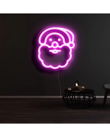 Christmas Santa Claus Neon Sign