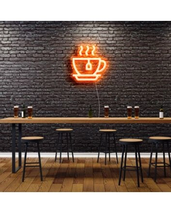 Cup of Tea Neon Sign