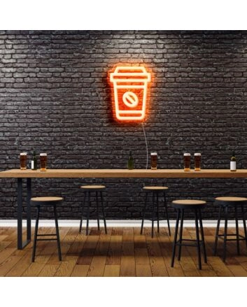 Hot Coffee Neon Sign