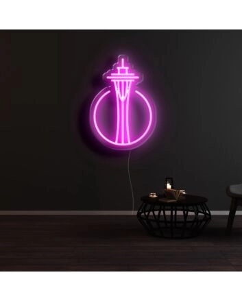 Seattle City Icon Neon Sign