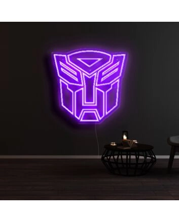 Transformers Neon Sign