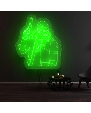 Cyberpunk 2077 V Neon Sign