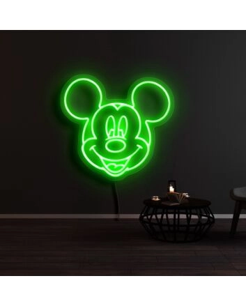 Mickey Mouse Smile Neon Sign