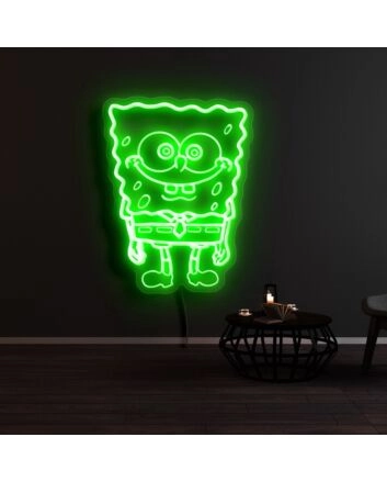 Spongebob Smile Neon Sign