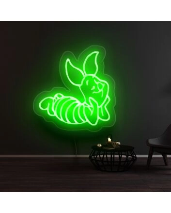 Winnie The Pooh Piglet Neon Sign