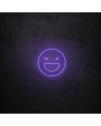 Laughing Face LED Sign
